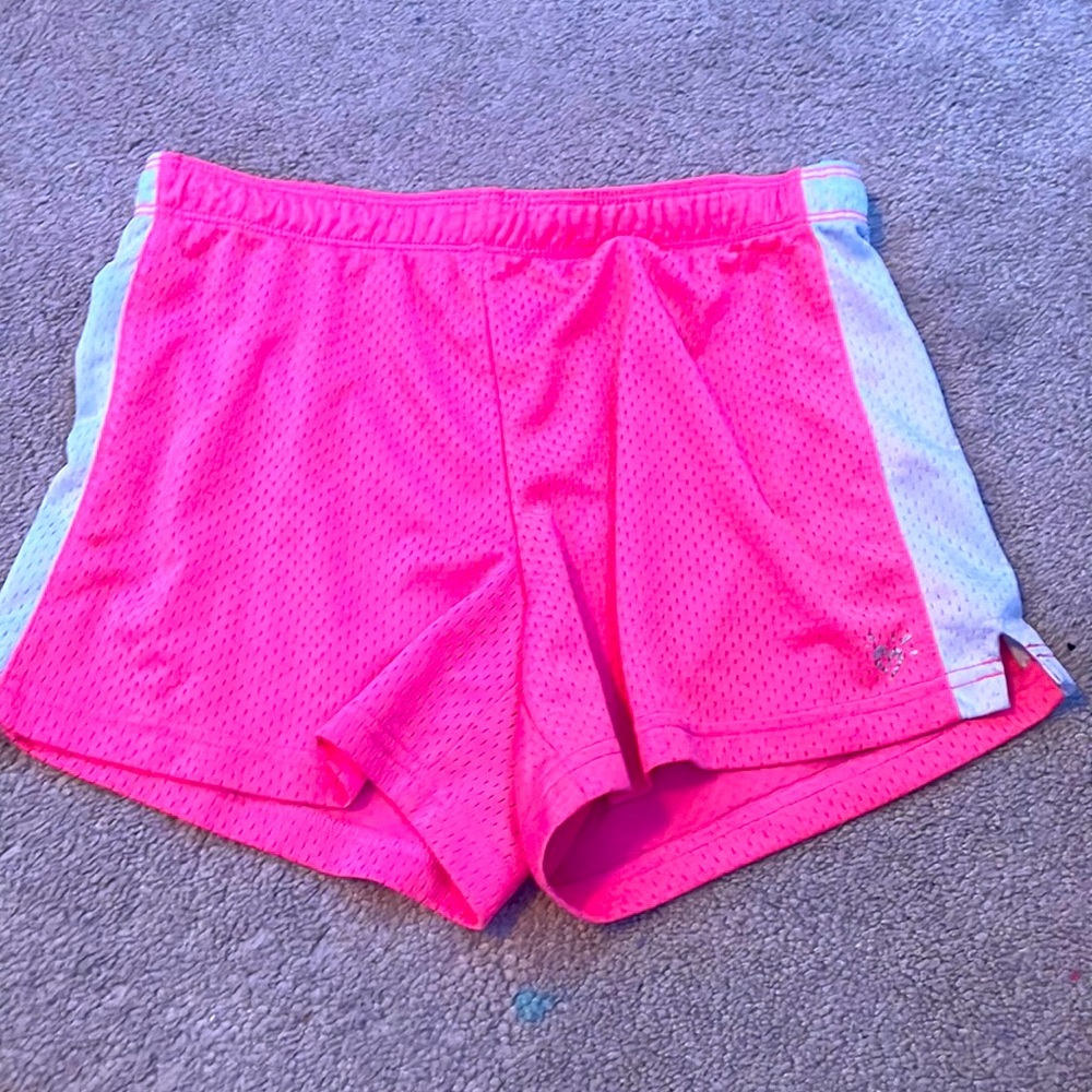 Pink shorts for kids nice to lay around or work out